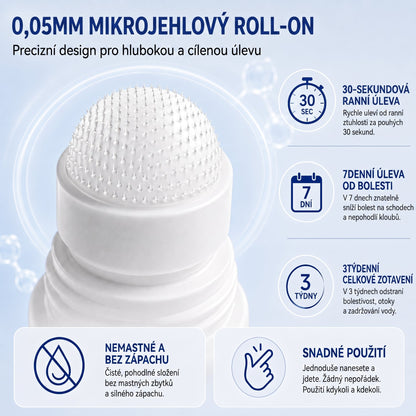 OFICIÁLNÍ OBCHOD | IFMAGIC® 0,05 mm Mikroneedle Rychle Působící Roll-On pro Úlevu Kloubů a Kostí🎆
